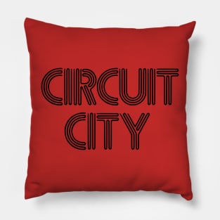 Circuit City Retro Logo Pillow