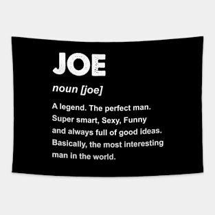 Joe Name Gift design Tapestry