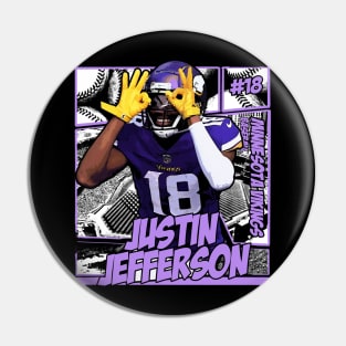 Mr. Griddy Justin Jefferson Pin