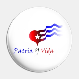 Patria y vida Pin