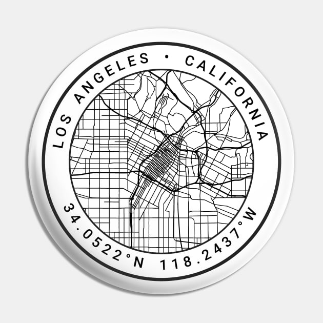 Los Angeles Map Pin by Ryan-Cox