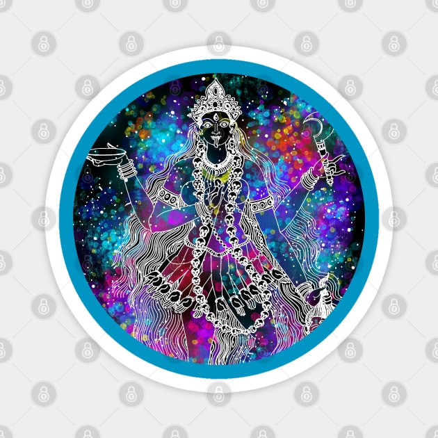 Kali ( Hindu ) Magnet by artbysavi