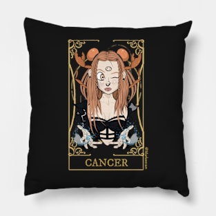 Cancer zodiac sign Pillow