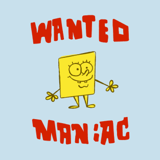 Wanted Maniac Vintage T-Shirt