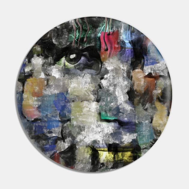 Abstract portrait painting Pin by rolffimages