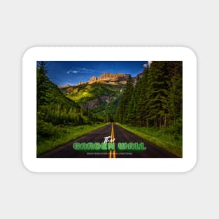 The Garden Wall Glacier National Park Magnet