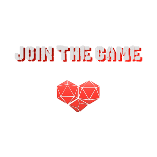 JOIN THE GAME V T-Shirt