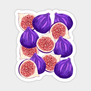 Purple Figs Fruit Magnet