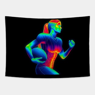 Thermal Image - Sport #12 Tapestry