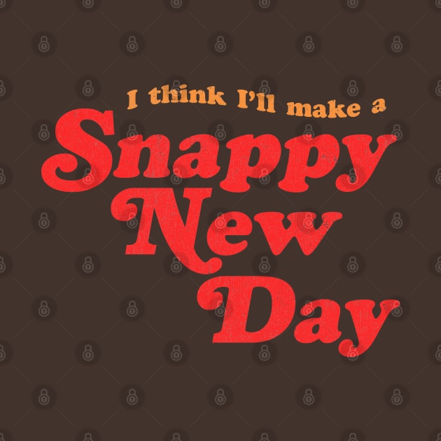 Snappy New Day - Mr. Rogers inspired retro design by KellyDesignCompany by KellyDesignCompany