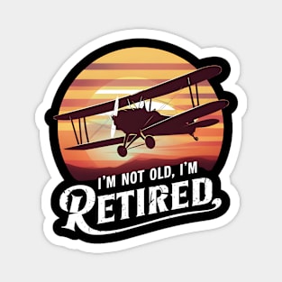 Unretired Vibe: Classic Not Retired Magnet