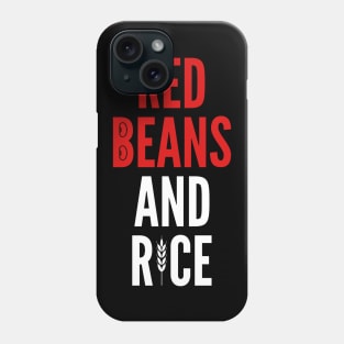 Red Beans and Rice Food Lover Phone Case