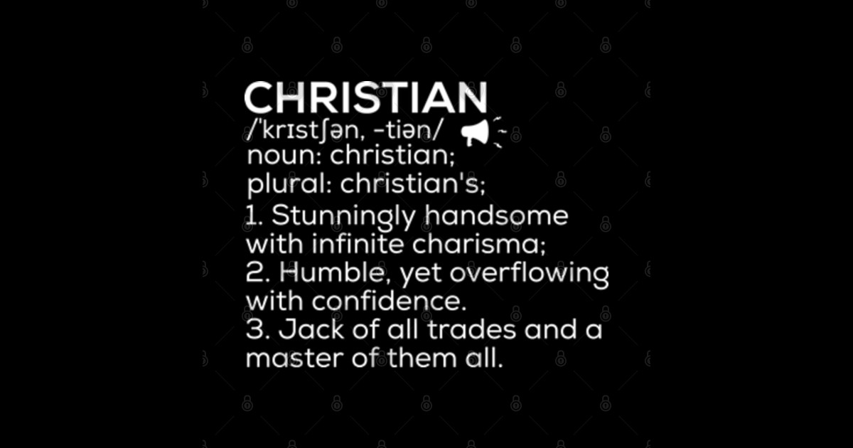 Christian Name Definition Christian Meaning Christian Name Meaning