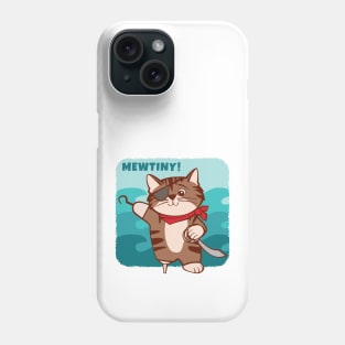 Pirate Cat Mutiny Mewtiny Phone Case