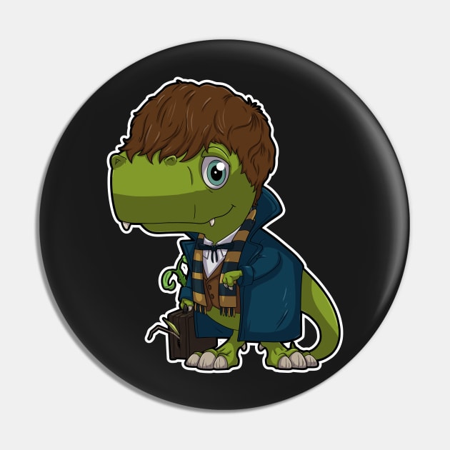 Dino magizoologist Pin by DinoTropolis