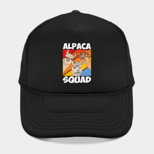 Funny Alpaca T-Shirt for Alpaca Squad Lovers Hat