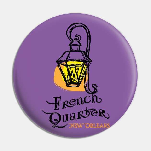 New Orleans FQ Pin by gentlemanjoan