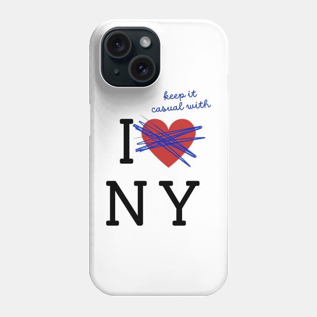 NYC Friendzoned Phone Case by AbsZeroPi