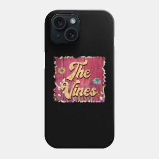 Classic Vines Personalized Flowers Proud Name Phone Case