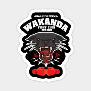 MARKO SKITZO X WAKANDA FIGHT CLUB Magnet