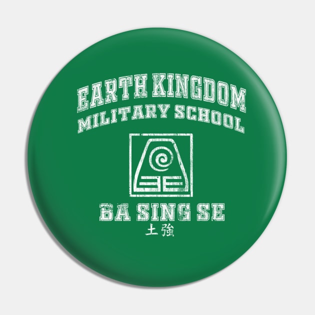 Earth kingdom Military School Pin by OniSide