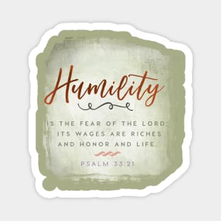 Psalm 33:21 | Bible Verses Magnet