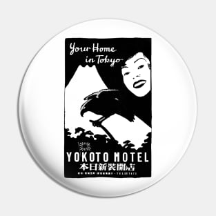 Vintage Tokyo Fuji Motel Pin