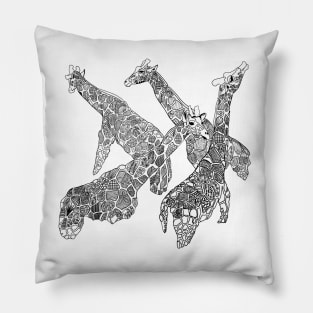 Giraffe Zentangles Pillow