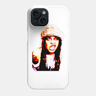 erykah badu Phone Case