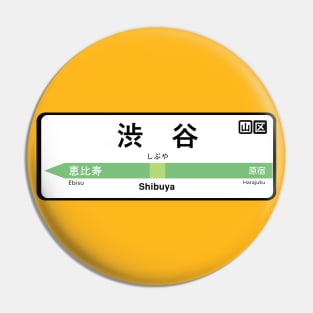 Shibuya Station Pin