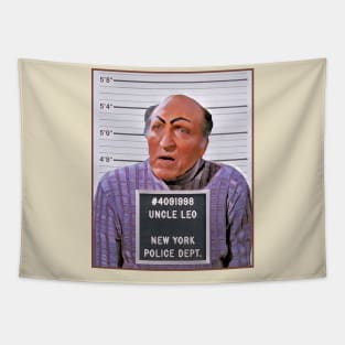 Uncle Leo Mugshot Tapestry