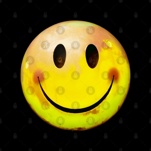 Retro Metal Smiley Face 01 by CGI Studios