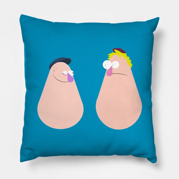 cepil Pillow by baldstache 