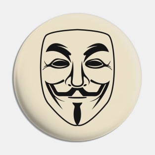 Anonymous Mask Pin