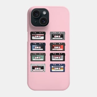 True Crime Podcast Mashup Retro Tapes Phone Case