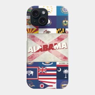 Alabama vintage style retro souvenir Phone Case