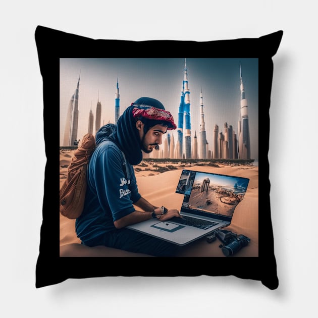 Content Creator in Dubai Pillow by Crafty Career Creations