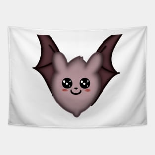 Cute Bat Drawing Tapestry