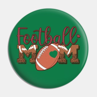 Football Mom Pin