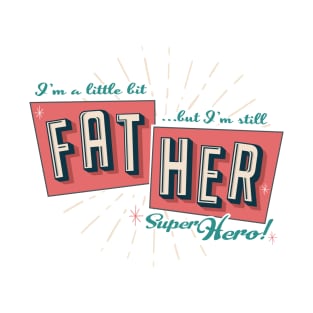 Father vintage retro tee smart slogan (light colors) T-Shirt