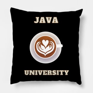 Java University Pillow