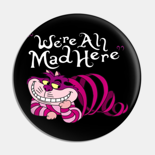 Cheshire Cat We Re All Mad Here Cat Hoodie Cheshire Cat Were All
