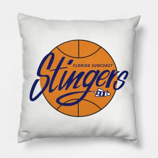 Original Florida Suncoast Stingers Basketball Pillow