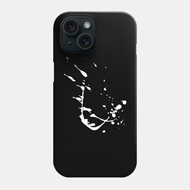 White Splash Phone Case by Nikokosmos