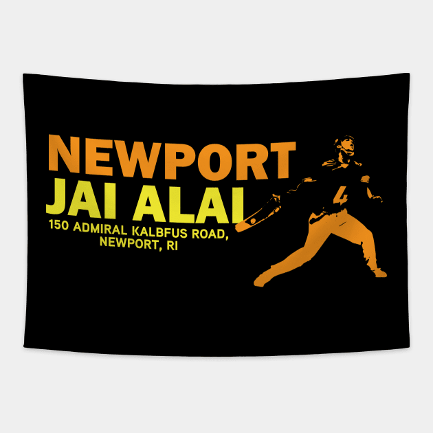 Newport Jai Alai Tribute Tapestry by Gimmickbydesign