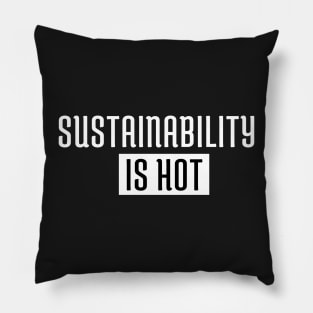 Sustainability Is Hot Pillow