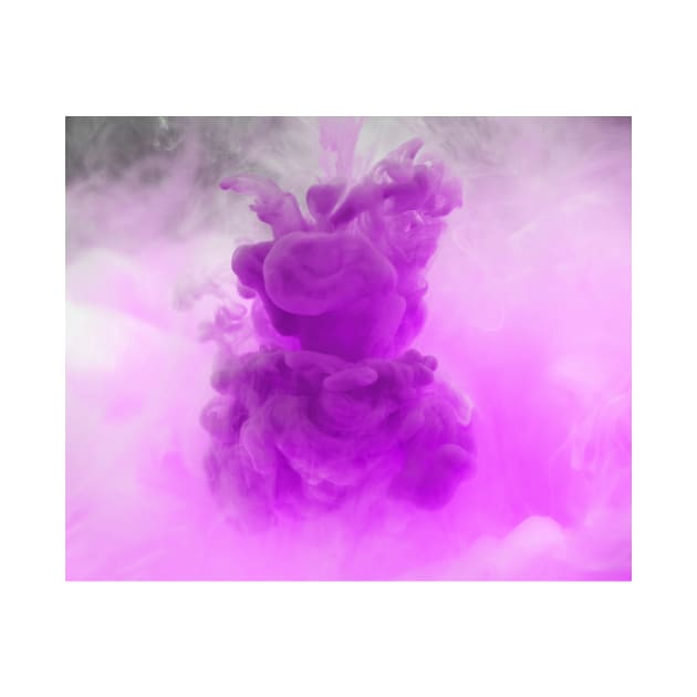 Purple Abstract Smoke by NewburyBoutique