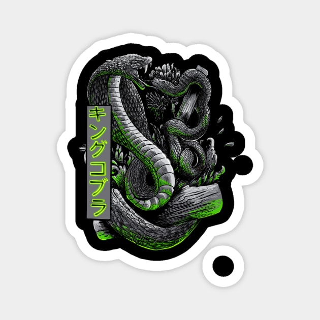King cobra Magnet by Darrels.std