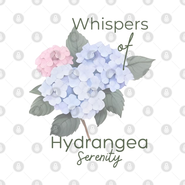 Whispers of Hydrangea Serenity by AnataraArt