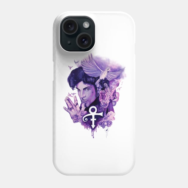 Purple Phone Case by lalexander7